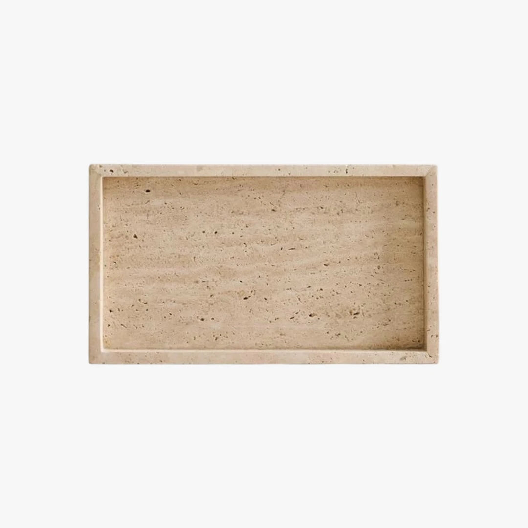 TRAVERTINE BEIGE MARBLE BATHROOM SET