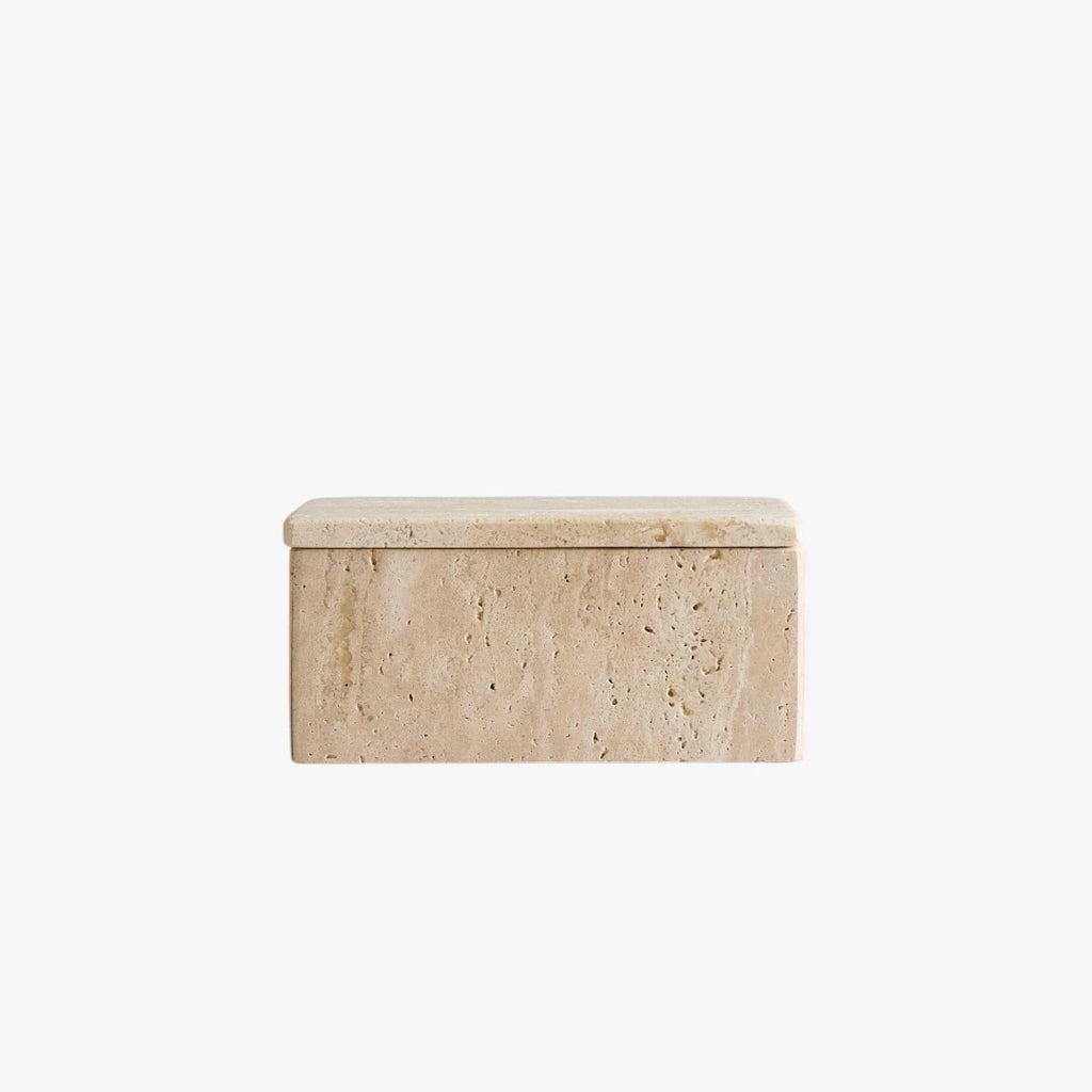 TRAVERTINE BEIGE MARBLE BATHROOM SET