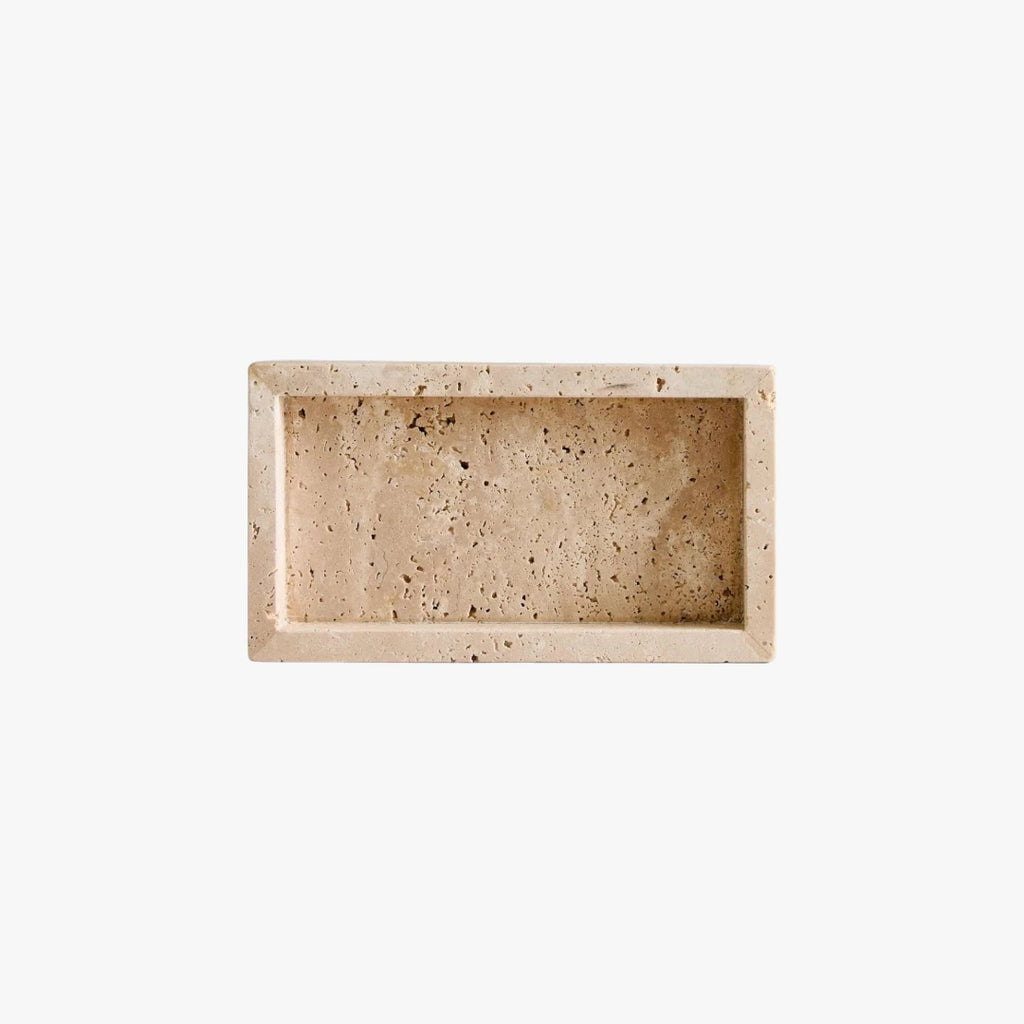 TRAVERTINE BEIGE MARBLE BATHROOM SET