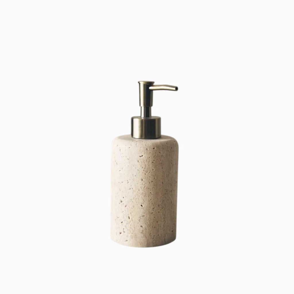 TRAVERTINE BEIGE MARBLE BATHROOM SET