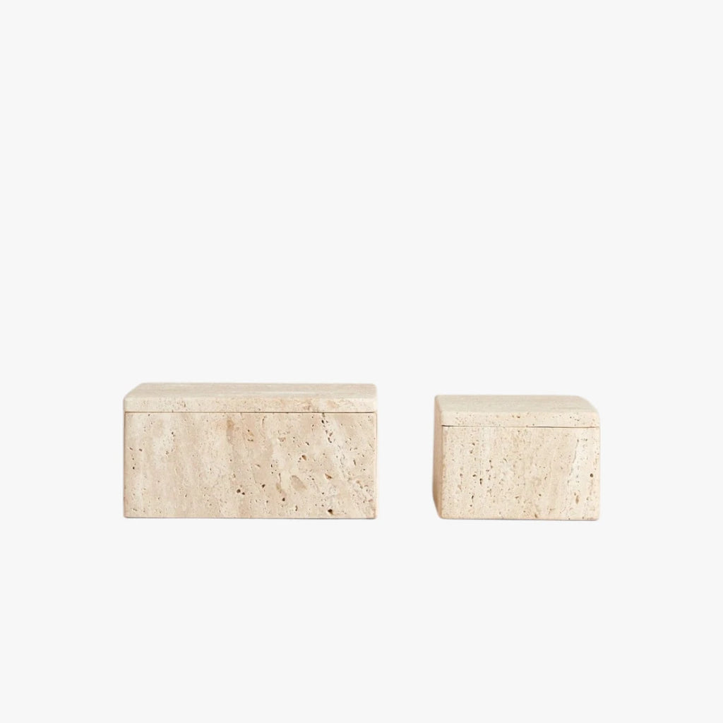 TRAVERTINE BEIGE MARBLE BATHROOM SET