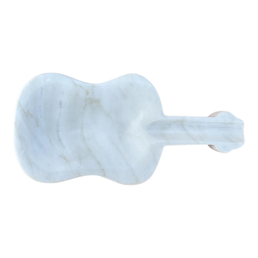 White Guitar Marble Ashtray
