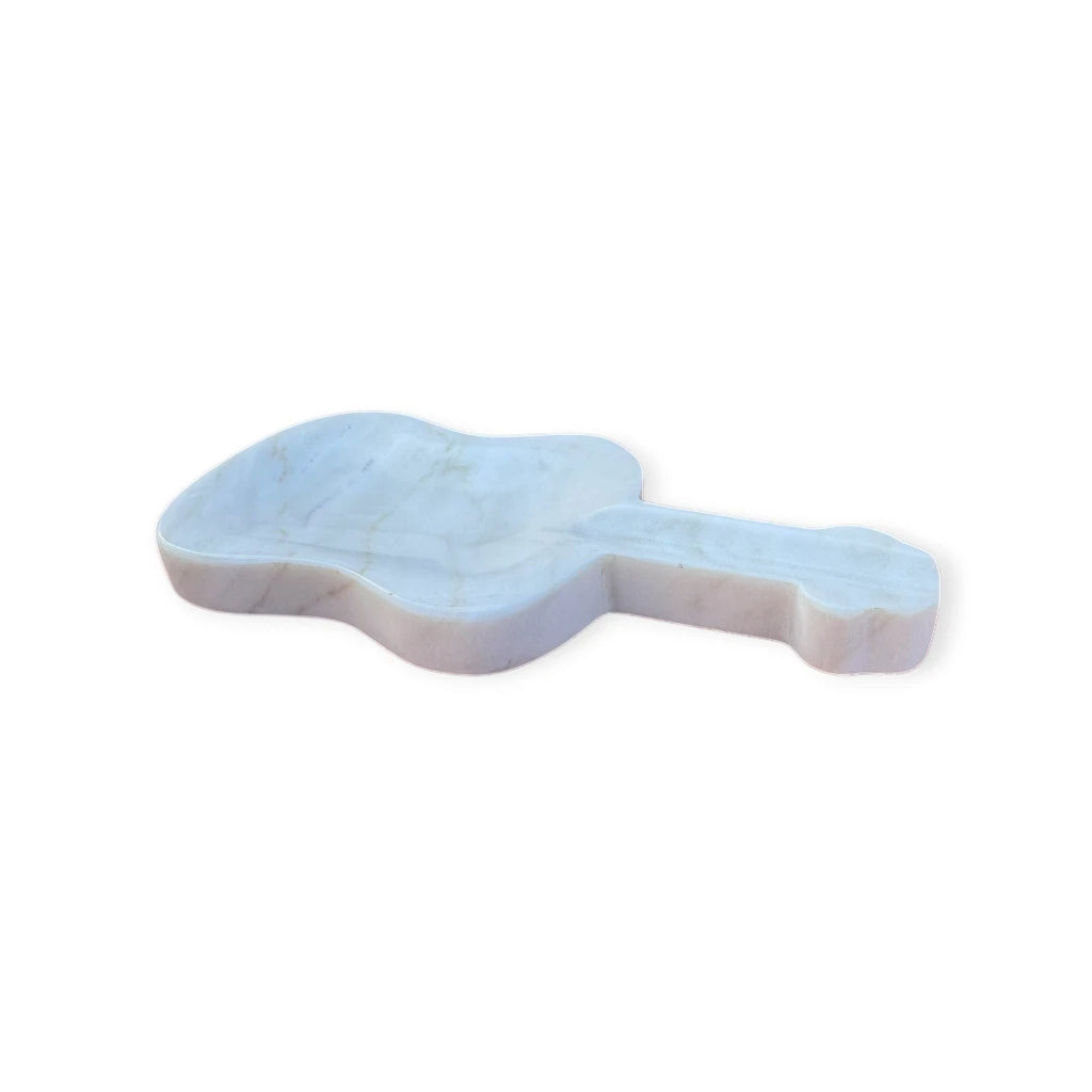 White Guitar Marble Ashtray