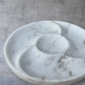 White Marble Nuts Plate