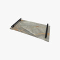 Luxury brown Marble serving tray