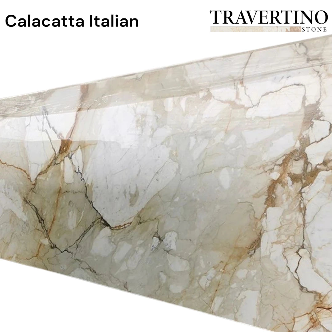 Calacatta Italian – The Golden Essence of Mediterranean Luxury