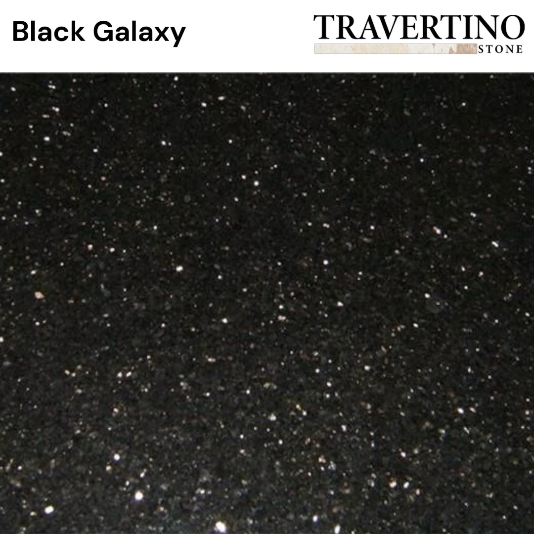 Black Galaxy Granite (Premium Natural Stone)