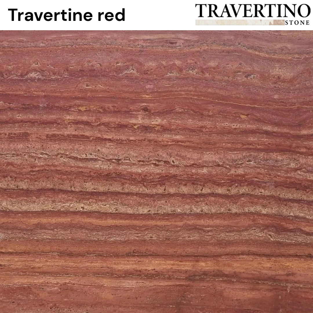 Travertine Red – The Fiery Pulse of Geological Heritage