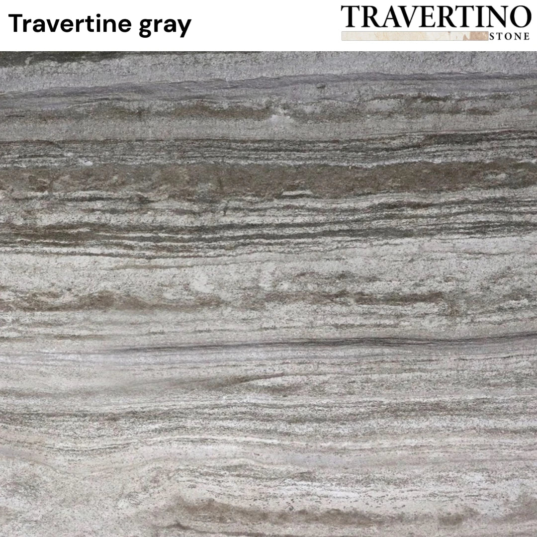 Travertine Gray – The Architectural Rhythm of Cool Elegance
