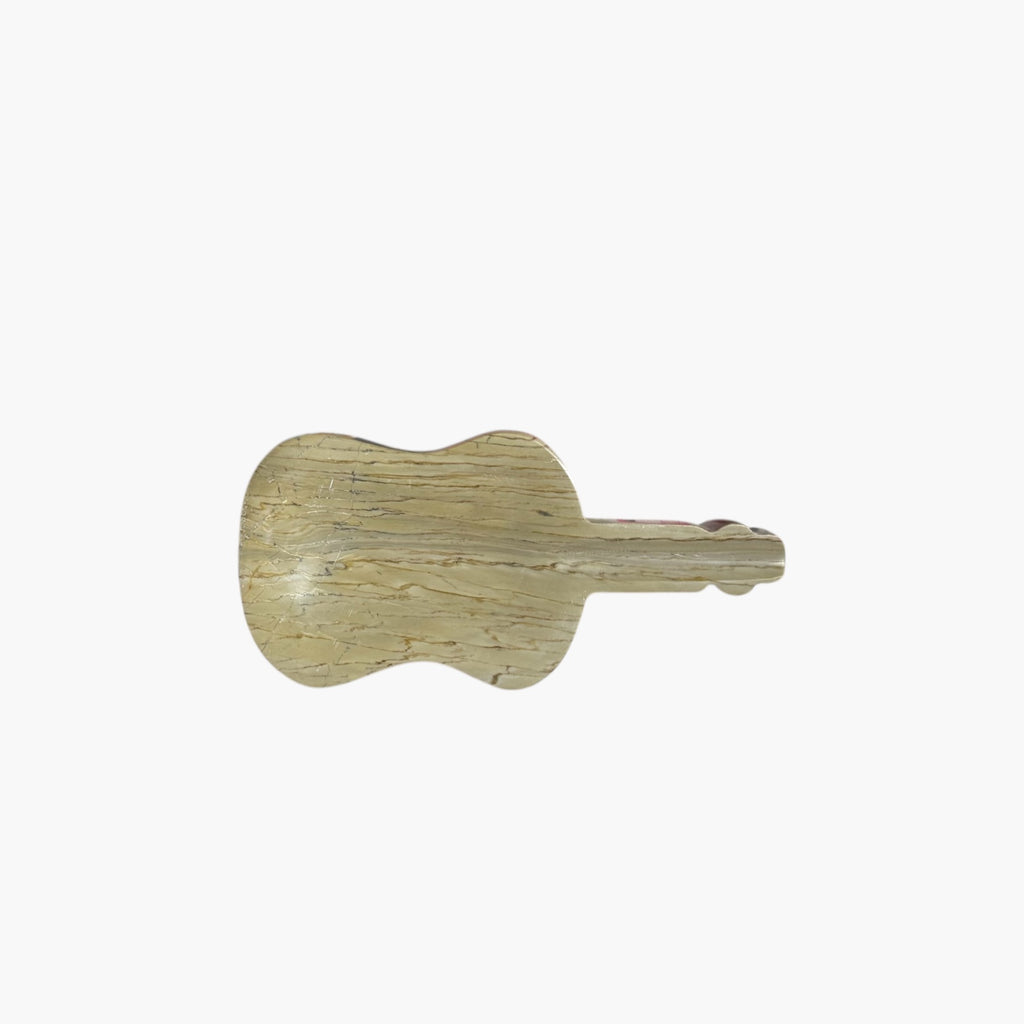 Deep beige Guitar Marble ashtray